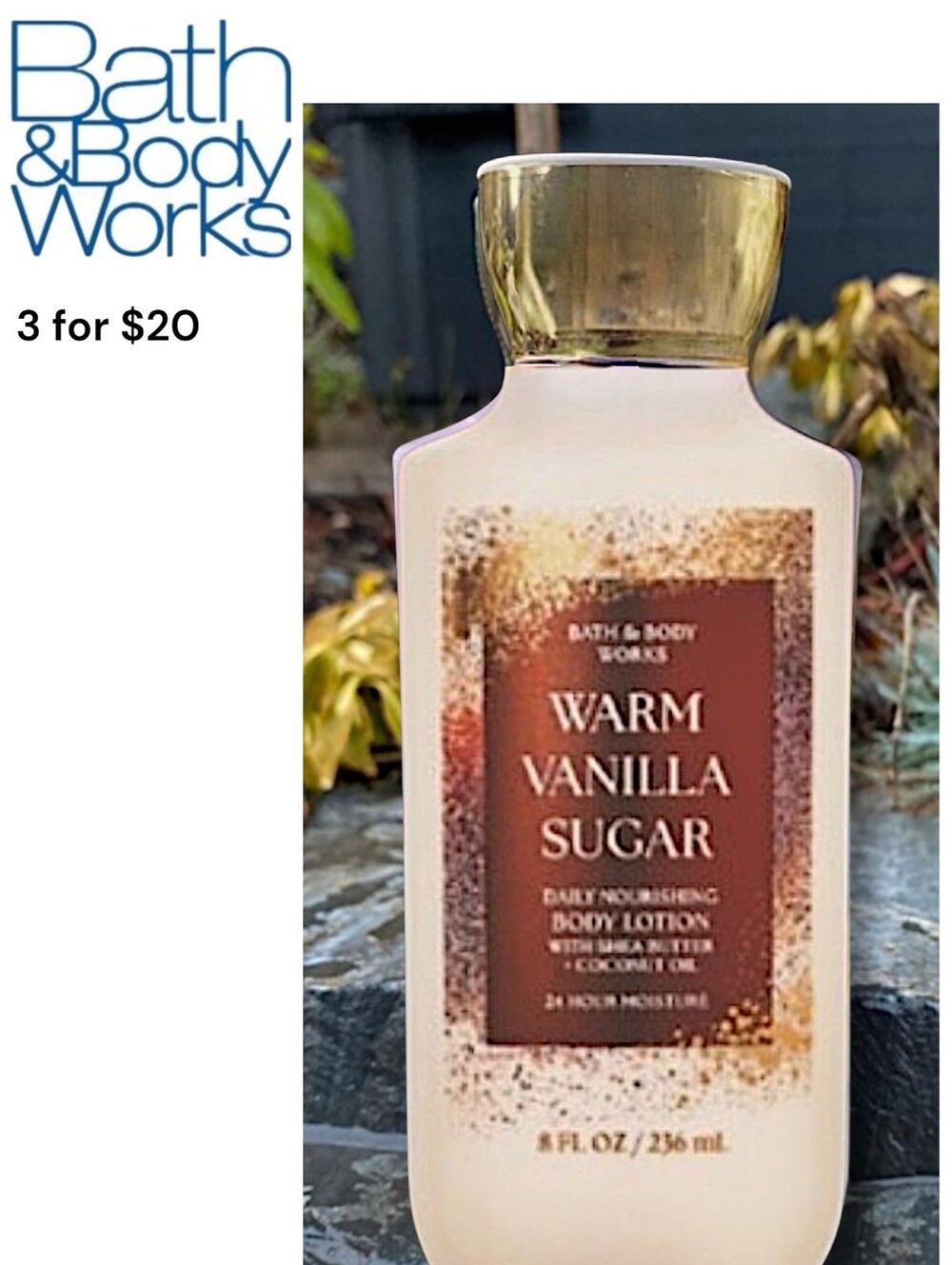 Bath & Body Works Warm Vanilla Sugar Body Lotion
